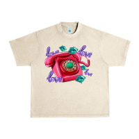 Sandshell love balloons and pink valentines telephone Urban Heavy Tee - AdoDesignShop