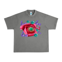 Tornado love balloons and pink valentines telephone Urban Heavy Tee - AdoDesignShop