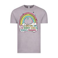 Vintage Zinc beautiful day to respect pronouns Vintage Tee - MaliasSmallBusiness