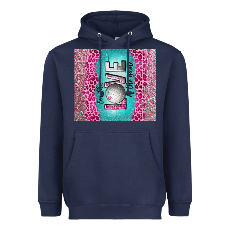 For The Love Of The Game With Volleyball Tumbler Tbs Heavyweight Hoodie by TumblerDesignByShophia | Teevron