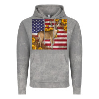 Cloud Rock Western American Flag And Deer Vintage Hoodie - LillyAllenDesigns