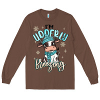 I'm Udderly Freezing Baby Cow Long Sleeve Tee | Teevron