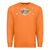 Carrot summer vibes with birds Premium Sweatshirt - TumblerDesignByShophia