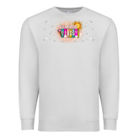 Dove Grey summer vibes with birds Premium Sweatshirt - TumblerDesignByShophia
