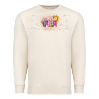 Sandshell summer vibes with birds Premium Sweatshirt - TumblerDesignByShophia