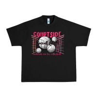 Black volleyball mom Urban Heavy Tee - MaliasSmallBusiness