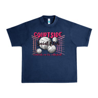Navy volleyball mom Urban Heavy Tee - MaliasSmallBusiness