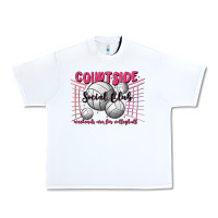 White volleyball mom Urban Heavy Tee - MaliasSmallBusiness