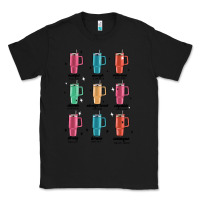 Black coffee thermos Classic Tee - MaliasSmallBusiness