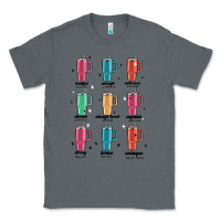 Charcoal Heather coffee thermos Classic Tee - MaliasSmallBusiness