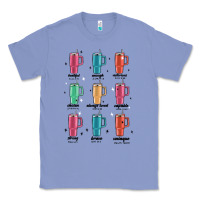 Colony Blue coffee thermos Classic Tee - MaliasSmallBusiness