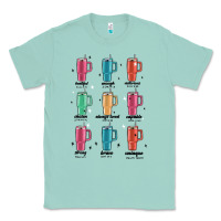 Seafoam coffee thermos Classic Tee - MaliasSmallBusiness