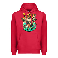 Cardinal Can't be tamed cow Premium Hoodie - HowdyJamesFarm