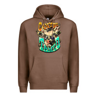 Chestnut Can't be tamed cow Premium Hoodie - HowdyJamesFarm