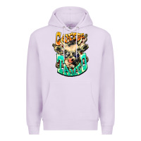 Lilac Can't be tamed cow Premium Hoodie - HowdyJamesFarm