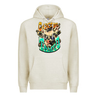 Oatmeal Heather Can't be tamed cow Premium Hoodie - HowdyJamesFarm