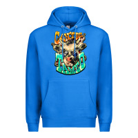 True Royal Can't be tamed cow Premium Hoodie - HowdyJamesFarm