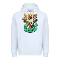 White Can't be tamed cow Premium Hoodie - HowdyJamesFarm