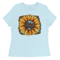 Baby Blue Shine Brighter Ladies Tee - JahusDesignShop