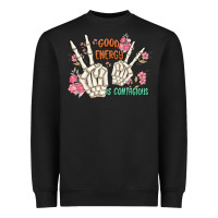 Good Energy Is Contagious Heavyweight Sweatshirt | Teevron