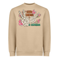 Mushroom good energy is contagious Heavyweight Sweatshirt - MaliasSmallBusiness