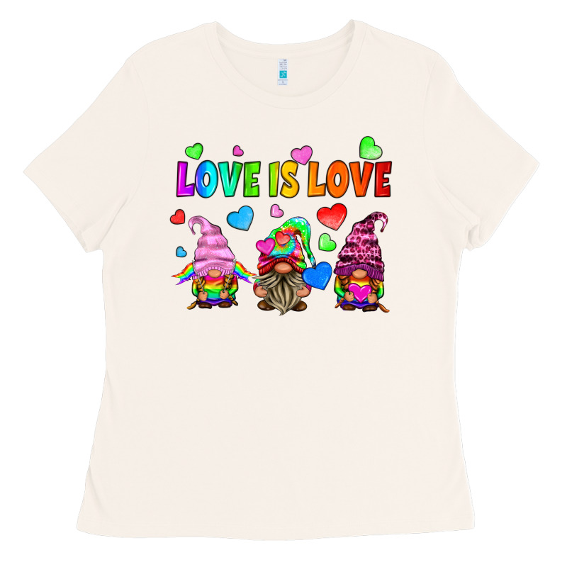 Lgbtq Love Is Love Gnomes Ladies Tee by HRA Design Shop | Teevron
