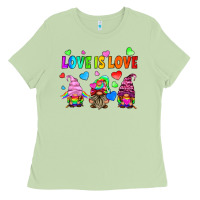 Matcha lgbtq love is love gnomes Ladies Tee - HRA Design Shop