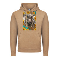 Vintage Coffee Western Navajo Churro Sheep Vintage Hoodie - LillyAllenDesigns