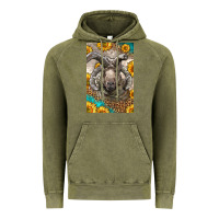 Vintage Olive Western Navajo Churro Sheep Vintage Hoodie - LillyAllenDesigns