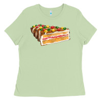 Matcha chocolate christmas cake fa element Ladies Tee - FaDigitalArtStudio