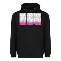 Black doodle doodle rainbow Heavyweight Hoodie - TumblerDesignByShophia