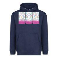 Navy doodle doodle rainbow Heavyweight Hoodie - TumblerDesignByShophia