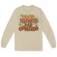 Mushroom good things are coming Long Sleeve Tee - MaliasSmallBusiness