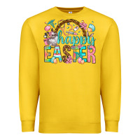 Lemon Happy Easter Nurse Easter Day Premium Sweatshirt - HowdyJamesFarm