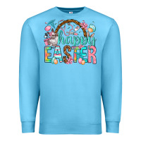 Ocean Blue Happy Easter Nurse Easter Day Premium Sweatshirt - HowdyJamesFarm