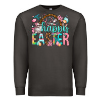 Smoke Happy Easter Nurse Easter Day Premium Sweatshirt - HowdyJamesFarm