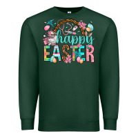 Sports Green Happy Easter Nurse Easter Day Premium Sweatshirt - HowdyJamesFarm