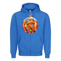 True Royal Christmas Basketball Zipper Hoodie - RanaPortraitStore
