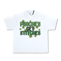 White pinches get stitches Urban Heavy Tee - MaliasSmallBusiness