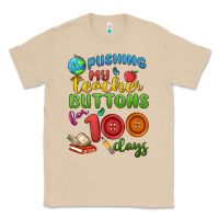 Mushroom pushing my teacher buttons for 100 days Classic Tee - MaliasSmallBusiness