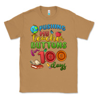 Toasted Coconut pushing my teacher buttons for 100 days Classic Tee - MaliasSmallBusiness