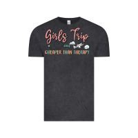 Vintage Black girls trip cheaper than therapy Vintage Tee - MaliasSmallBusiness