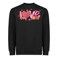Black love mexican conchas valentines day Heavyweight Sweatshirt - MaliasSmallBusiness