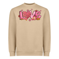 Mushroom love mexican conchas valentines day Heavyweight Sweatshirt - MaliasSmallBusiness