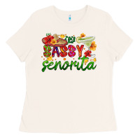 Bone sassy senorita Ladies Tee - HRA Design Shop