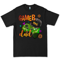 Black gamer dad Premium Tee - AdoDesignShop