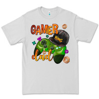 Dove Grey gamer dad Premium Tee - AdoDesignShop