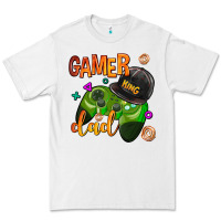 White gamer dad Premium Tee - AdoDesignShop