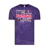 Cloud Purple ella es mama Vintage Tee - JahusDesignShop