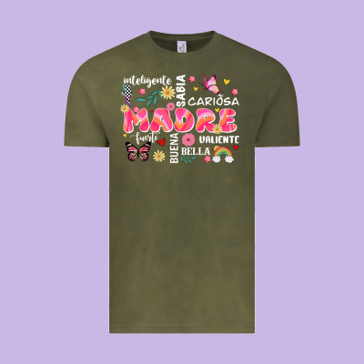 Ella Es Mama Vintage Tee Designed By Jahusdesignshop